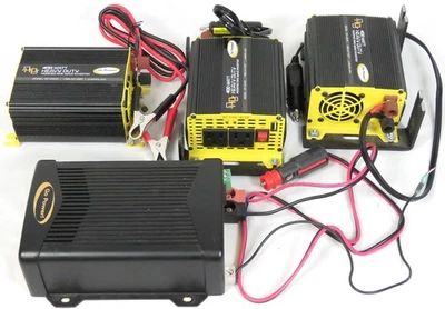 Lot of 3 Go Power Wave Electrical Inverters GP-400HD + 1 GP-ISW 200-12 Working - Image 1 of 4