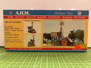 AHM Masterpiece Series #5742 Dusty Gulch Water Station HO Scale Sealed Free Ship - Picture 1 of 8