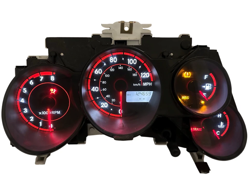 Cuadro de instrumentos velocímetro panel de instrumentos 2005-07 Pontiac Vibe 124.659 millas Foto 1 de 4