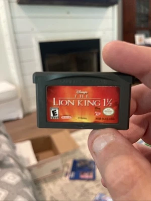 Carro The Lion King 1 1/2 Nintendo Game Boy Advance GBA solo probado envío gratuito Foto 1 de 3