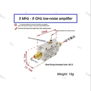 SBB5089 Module-RF Amplifier- Power Amplifier-50M-6GHz- Broadband-20dB Gain - Picture 1 of 5