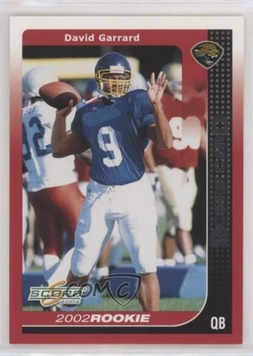 2002 Score 2002 Rookie Scorecard /400 David Garrard #257 Rookie RC - Image 1 of 2