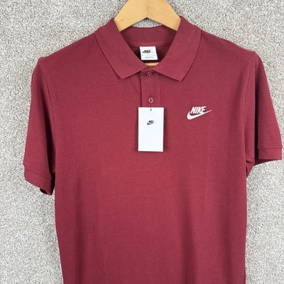 Nike Polo Ropa Deportiva Matchup Camisa CJ4456 Para Hombre Talla Pequeña Granate NUEVO Foto 1 de 4