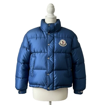 Men’s 2023 Trendy Blue Winter Style Puffer Jacket - Image 1 of 4