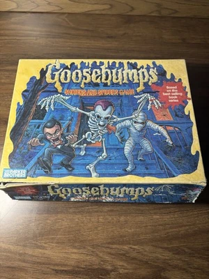 Goosebumps Shrieks and Spiders Board Game 90's 1995 - Complete! - Image 1 of 3