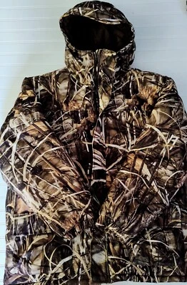LL Bean Men's Waterfowler Hunting Coat, Size XL Reg, 2 Pockets, Hood, Worn Once! - Image 1 of 4