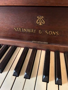 steinway upright player  piano - Picture 1 of 10