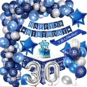 Balloons Arch Kit 18 30 40 50 70 Men Women Birthday Party Decor Balloon Garland - Picture 1 of 24