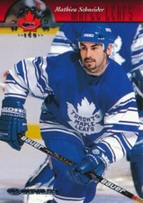 1997-98 Donruss Canadian Ice #116 MATHIEU SCHNEIDER - Toronto Maple Leafs