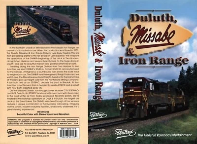 Duluth, Missabe and Iron Range (VHS Tape) Pentrex Railroad Video - Image 1 of 4