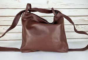 XL - 3 in 1 Genuine Leather Backpack, Rucksack, Tote Bag, Handbag, Everyday Bag - Imagen 1 de 11