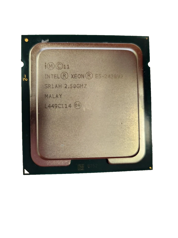 Intel Xeon E5-2430 v2 SR1AH 2.5 - 3.0 GHz, 15MB, 6 Core, Socket LGA1356, 80W CPU - Image 1 of 1