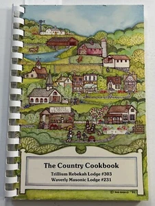 Waverly Washington WA Cookbook VTG Masonic Lodge Rebekah dessert cookie bread - Picture 1 of 24
