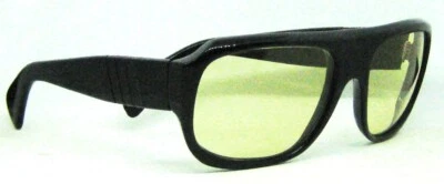 Persol Vintage 1980s Rare Ratti Meflecto 6629 Godfather Black Mint Sunglasses - Image 1 of 4