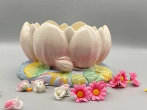 Art Deco Clarice Cliff Water Lily Planter/Bowl/Vase - Circa 1930 - Picture 1 of 11