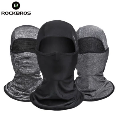 RockBros	Balaclava Face Mask Ice Fabric Anti-UV Breathable Cycling Face Cap - Image 1 of 4