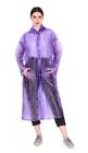 Women Cindrella Series Womens Waterproof Pvc Self Design Longcoat/Raincoat