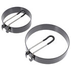 2 Pcs Egg Rings For Frying Eggs Kitchen Accessories Round Mold