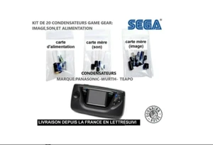 SEGA GAME GEAR CAPKIT de 20 condensateurs son image alimentation Neuf - Picture 1 of 1
