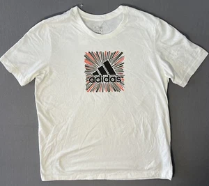 Adidas Optimist Logo Sportswear Camicia Bianca L Large Nuova - Foto 1 di 8