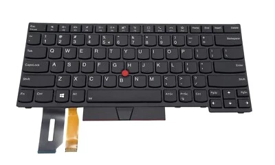 Lenovo ThinkPad T480s / T490 US English Keyboard - Keyboard Backlight - NEW - Image 1 of 3