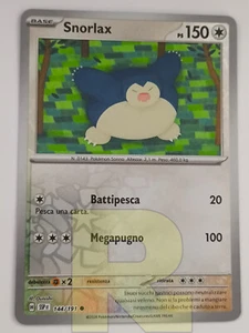 Snorlax ® Scintille Folgoranti 144/191 ® Reverse Holo Foil ® Italiano - Picture 1 of 2