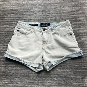 Lucky Brand Shorts Size 12 Youth Girls Riley Short Stretch Mid Rise Blue Denim - Picture 1 of 8