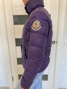 Auth MONCLER Vintage Big Logo Down Coat Jacket - Picture 1 of 16