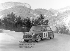 Mini Cooper S 1968 Monte Carlo Rally photo photograph racing photo