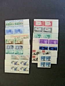 USA Lot 15 Plattenblöcke meist 0,05 $ postfrisch - siehe Beschreibung und Bilder - Bild 1 von 9