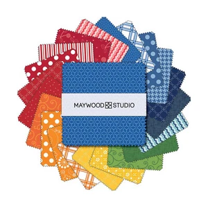 KIMBERBELL SUMMER PICKS ~ 5" Square Charm Pack ~ 42 Pieces ~ Maywood Studio - Picture 1 of 2