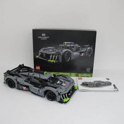 LEGO Technic 42156: Peugeot 9X8 24H Le Mans Hybrid Hypercar. Instructions+box - Bild 1 von 4