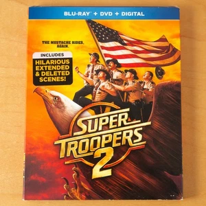 Super Troopers 2 (Blu-Ray/DVD/DIGITAL-2028) NEW SEALED - Picture 1 of 3