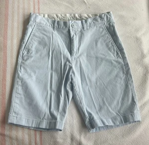 Crewcuts Kinder Jungen Gr. 14 einfarbig hellblau Baumwolle Chino Shorts - Bild 1 von 3