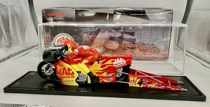 Action Antron Brown Mac Tools 2001 Pro Stock Bike 1:9 Scale Diecast Case and Box - Picture 1 of 23