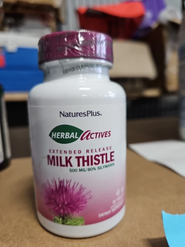 Natures Plus Herbal Activities Milk Thistle - Image 1 of 1