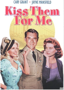 Kiss Them for Me (DVD, 1957) Cary Grant Comedy Romance Sealed - Bild 1 von 1