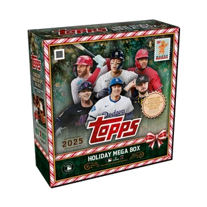 2025 Topps Holiday Baseball Mega Box (100 Cards) - Picture 1 of 2