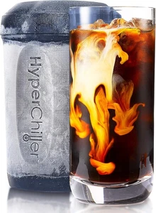 HyperChiller HC2BG Iced Coffee and Beverage Cooler, 12.5 Oz, Quick Chill, Slate - Picture 1 of 6