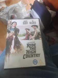 RANDOLPH SCOTT - RIDE THE HIGH COUNTRY R2 UK DVD - Picture 1 of 1