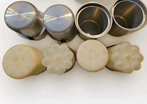 Set of 4 IEC 51138 Centrifuge Swing Buckets w/ Tube Inserts – 271g – For CL3... - Picture 1 of 4