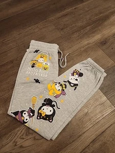 Hello Kitty HALLOWEEN NEW Junior's Licensed sweat pants size XXS~Heather Gray - Picture 1 of 5
