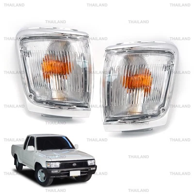 Pair Front Corner Turn Signal Lamp Fits Toyota Hilux Mighty-X Cab 1997 - 1998 - Image 1 of 4