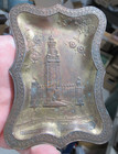 1901 Buffalo Pan-American Expo Souvenir Tray Electric Tower Japan Made