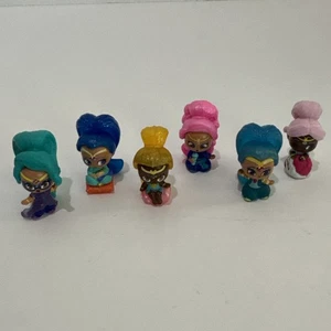 Nickelodeon Shimmer and Shine TEENIE GENIES Toy Mini Figures lot of 6 - Picture 1 of 13