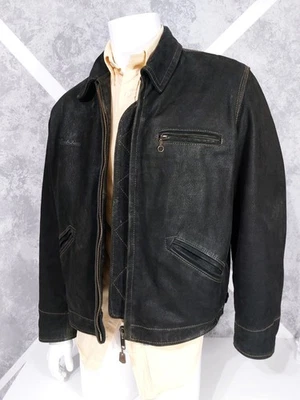Redskins Leather Vintage Bomber Leather Jacket Size XL - Image 1 of 4