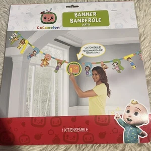 COCOMELON Happy Birthday Letter Banner Kit - Picture 1 of 4