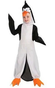 CON LICENCIA RICO LOS PINGÜINOS DE MADAGASCAR NIÑOS NIÑOS NIÑAS PINGÜINO DISFRAZ - Imagen 1 de 2