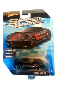 Hot Wheels 2009 Speed Machines '09 Ferrari 599 XX Black SKU:0021 - Picture 1 of 4