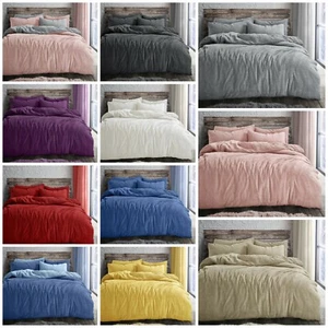 Teddy Bear Duvet Cover Set Fleece Thermal Warm Fuzzy Cosy Quilt Cover Bed Set - Picture 1 of 38